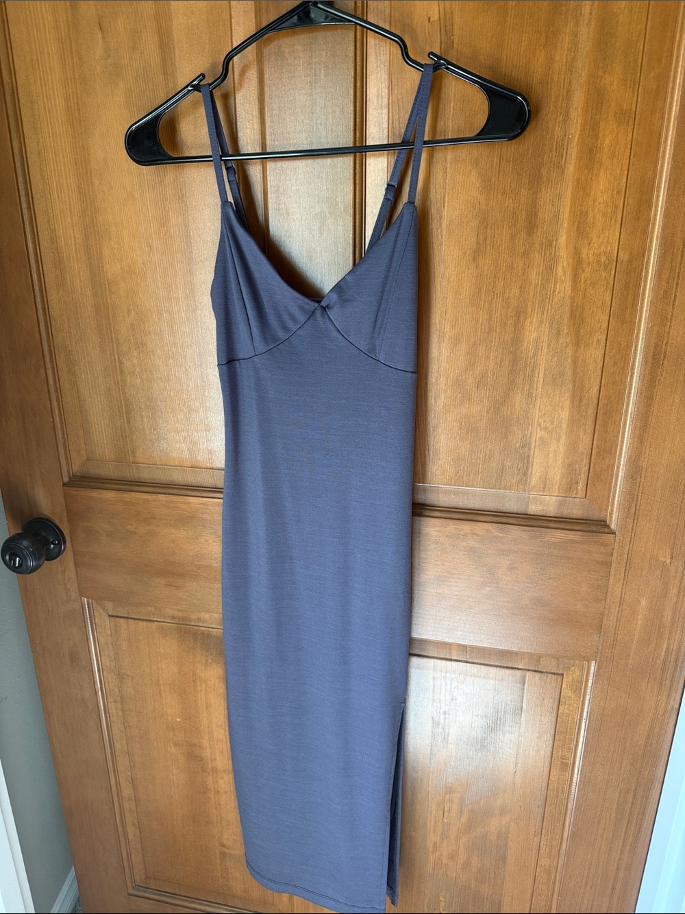 Streetwear Society Slate Blue Midi Dress